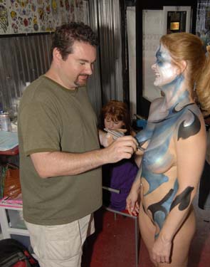 Body Painting 2008 photo - Duval Street, Key West